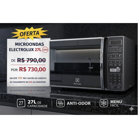 MICROONDAS ELETROLUX 27 L   220 V