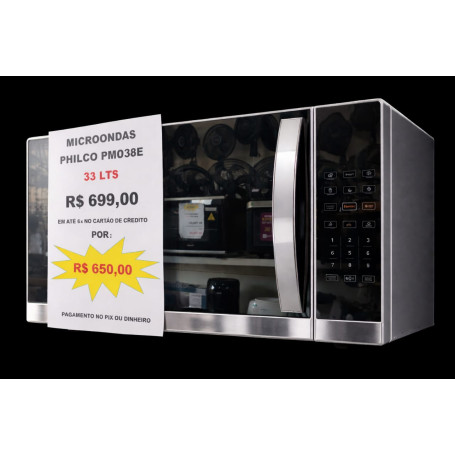 MICROONDAS PHILCO PM038E 33 LTS