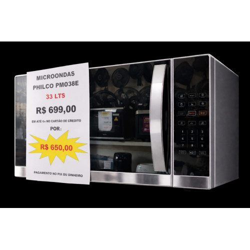 MICROONDAS PHILCO PM038E 33 LTS